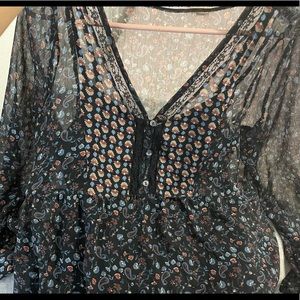 Hollister long sleeve blouse